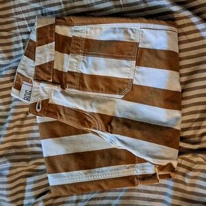 BDG Joey Striped Straight Leg Pant